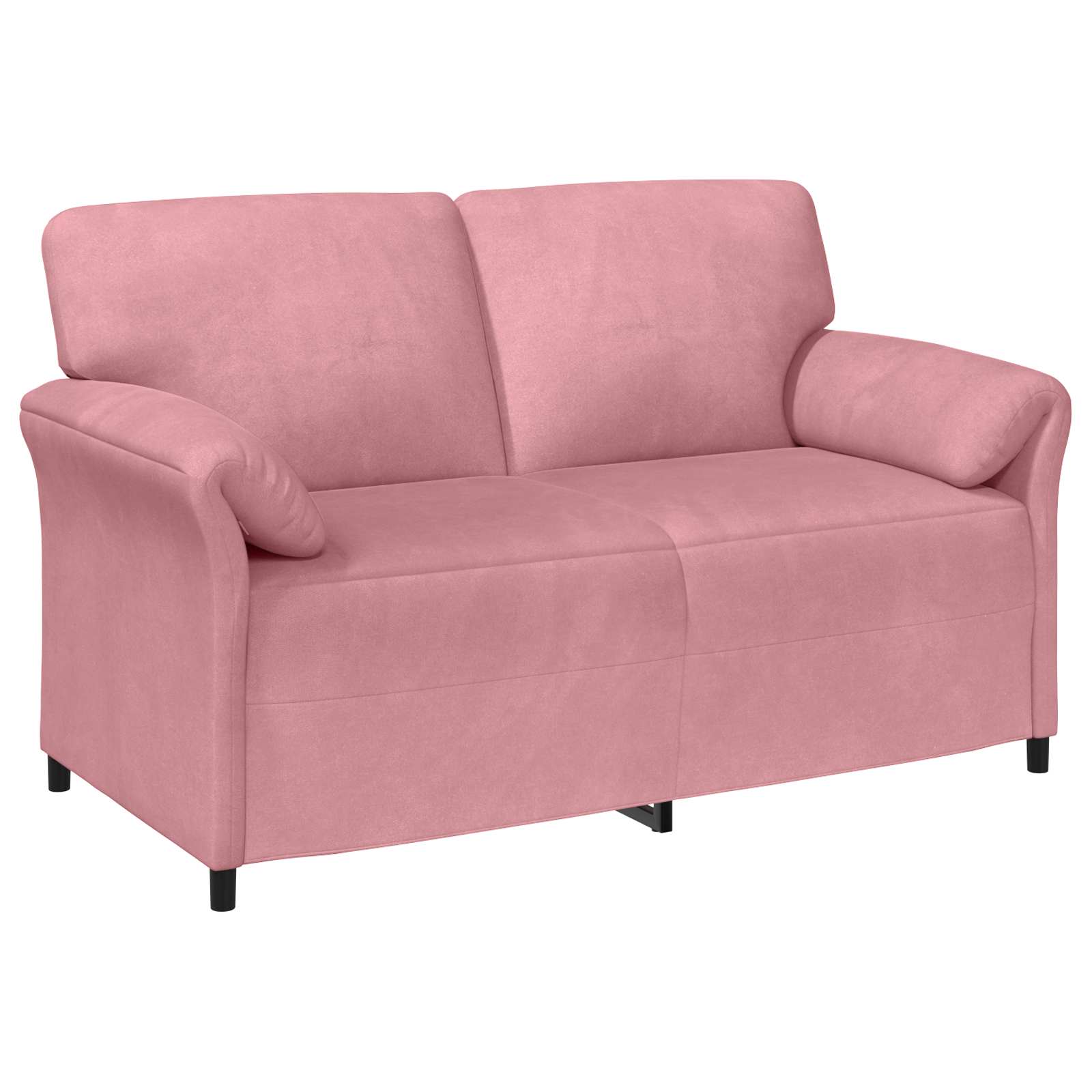 Divano a 2 Posti Rosa 158 x 83 x 95 cm Velluto | homemem39