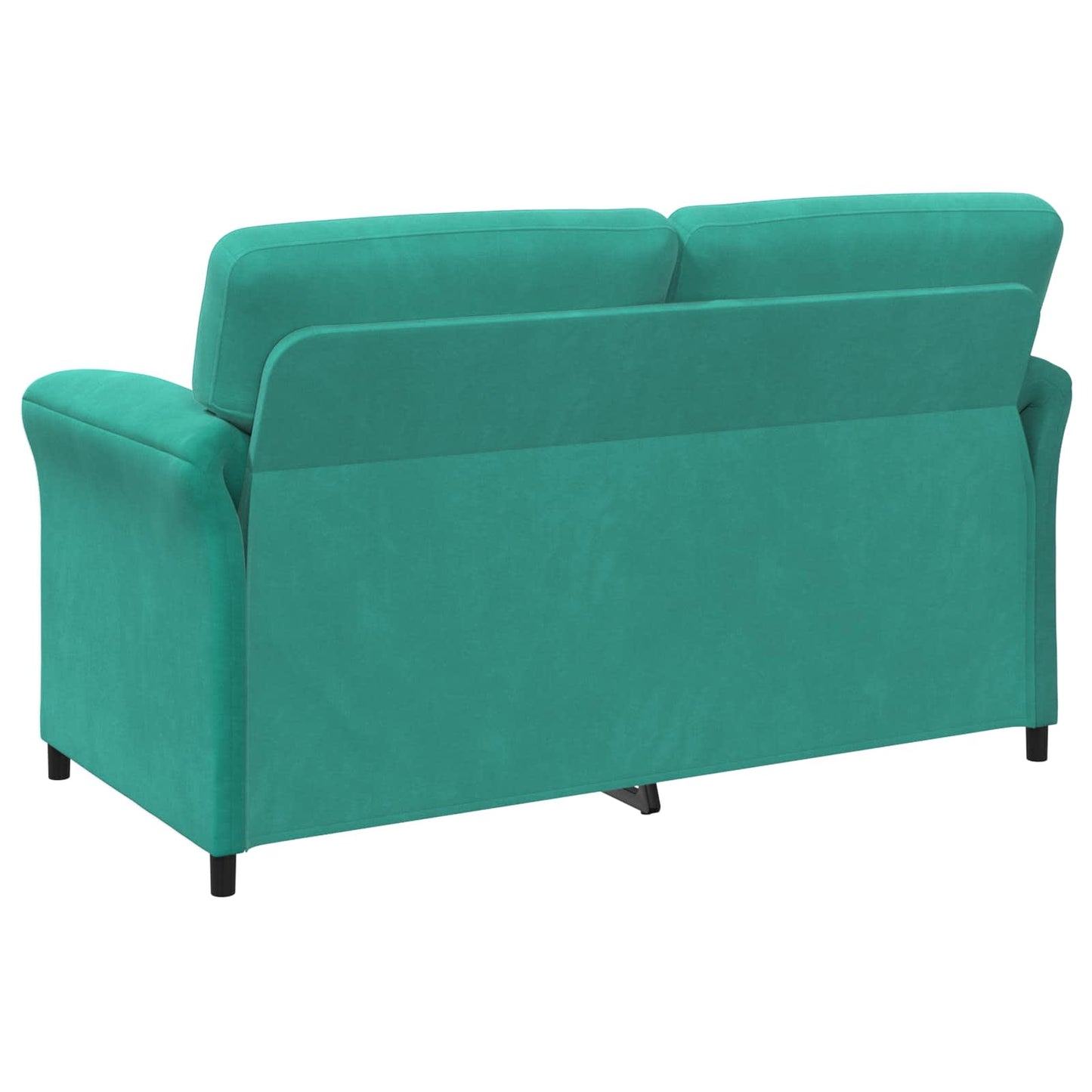 Divano a 2 Posti Turchese 158 x 83 x 95 cm Velluto | homemem39