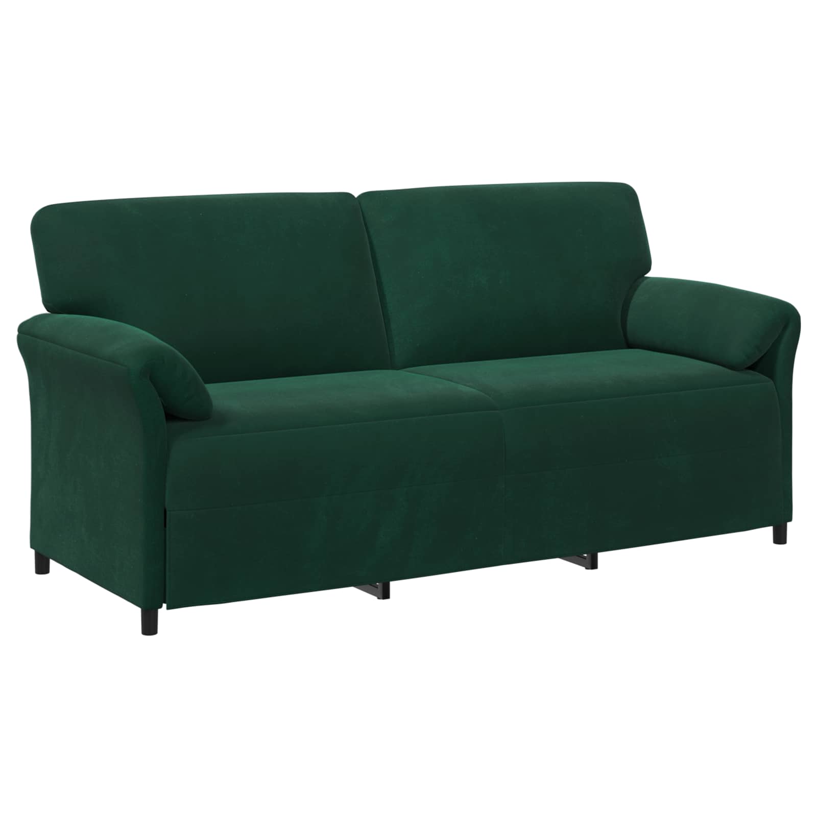 Divano 3-Persone Verde Scuro 198 x 83 x 95 cm Velluto | homemem39