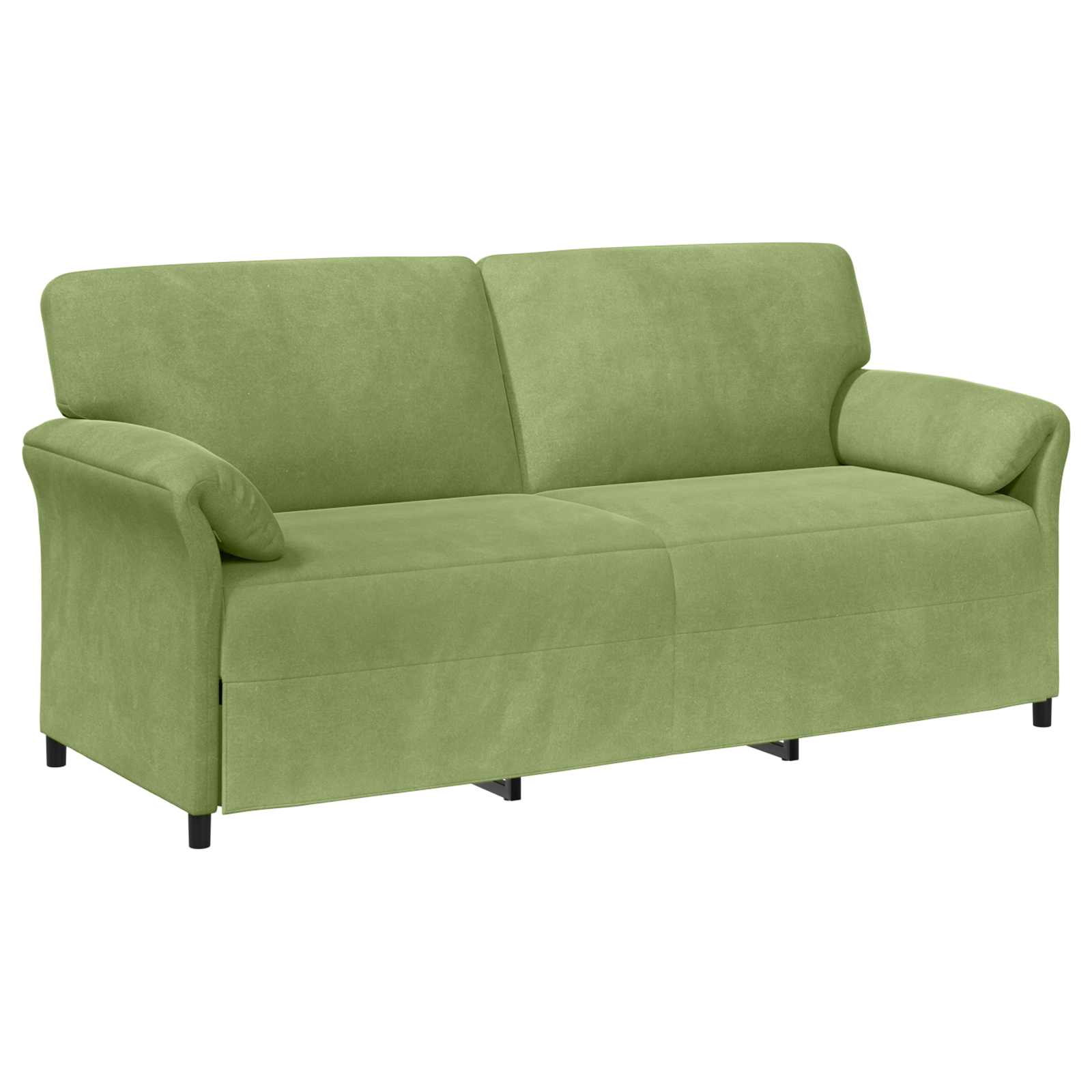 Divano 3-Persone Verde chiaro 198 x 83 x 95 cm Velluto | homemem39