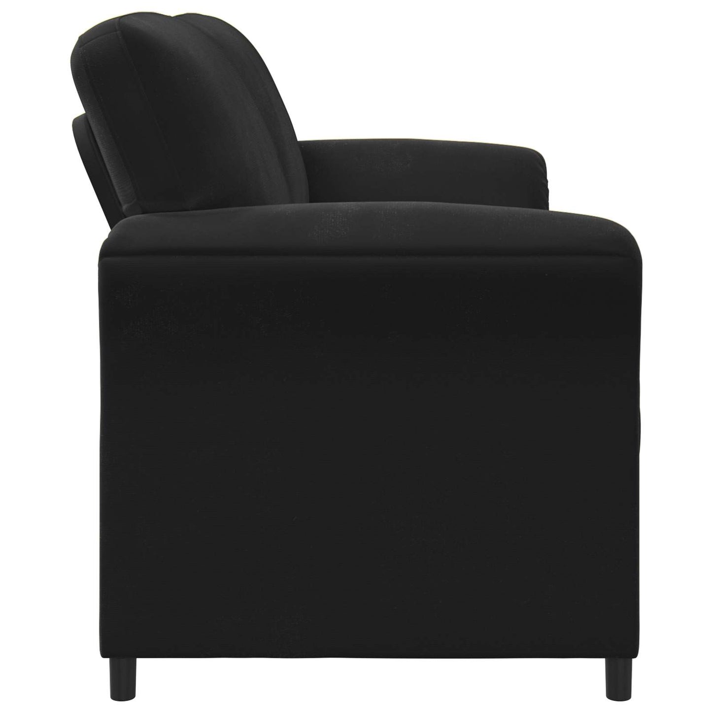 Divano 3-Persone Nero 198 x 83 x 95 cm Velluto | homemem39