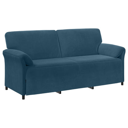 Divano 3-Persone Blu 198 x 83 x 95 cm Velluto | homemem39