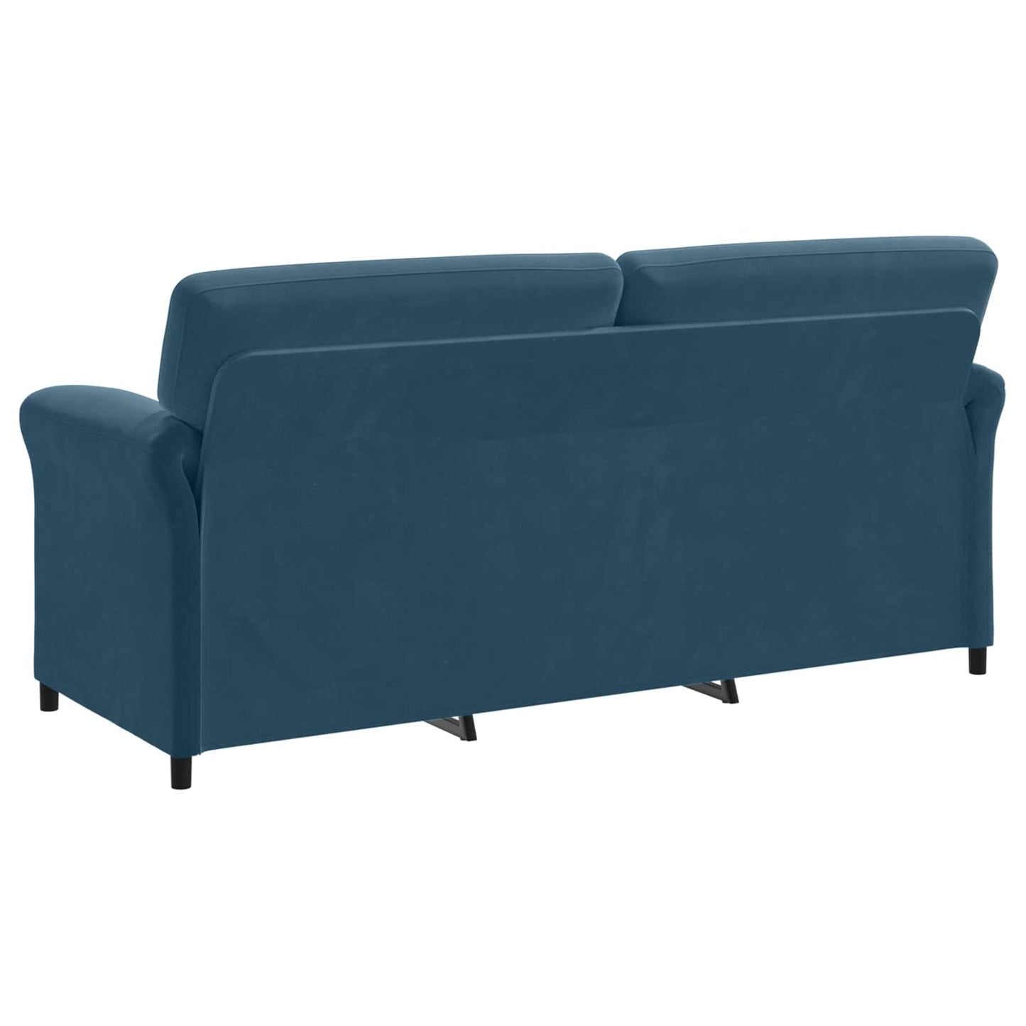 Divano 3-Persone Blu 198 x 83 x 95 cm Velluto | homemem39
