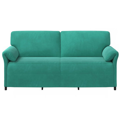 Divano 3-Persone Turchese 198 x 83 x 95 cm Velluto | homemem39