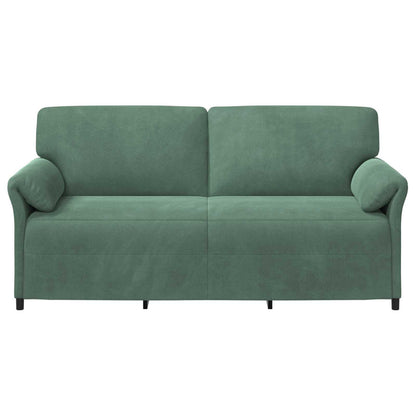 Divano 3-Persone Verde Mare 198 x 83 x 95 cm Velluto | homemem39