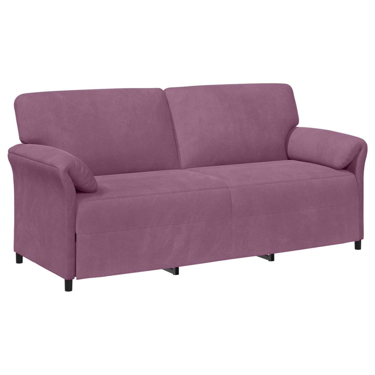 Divano 3-Persone Viola 198 x 83 x 95 cm Velluto | homemem39