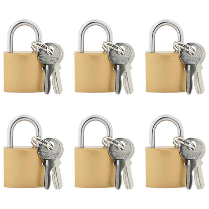 U Lock con Chiavi 6 pcs Ottone Ferro | homemem39