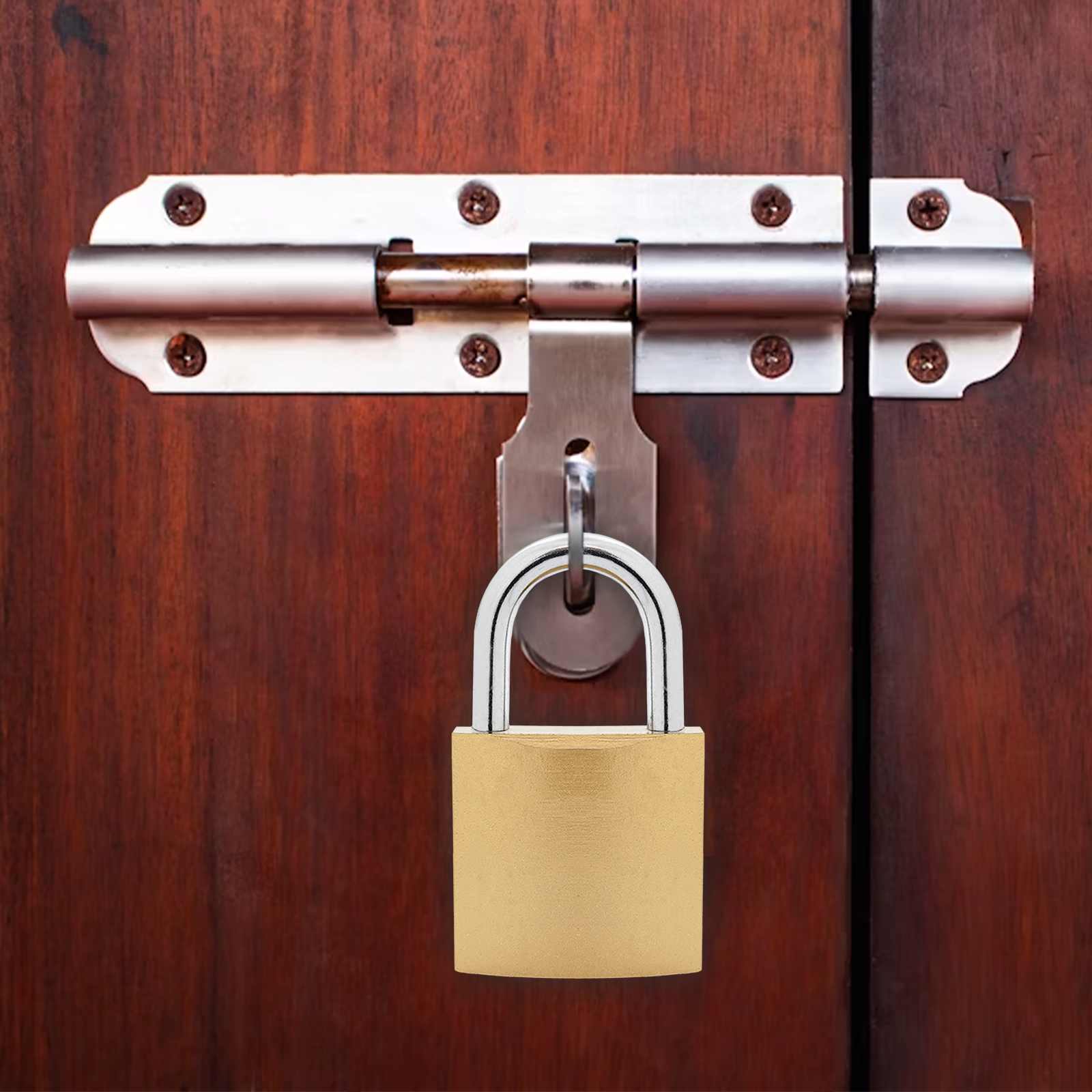 U Lock con Chiavi 2 pcs Ottone Ferro | homemem39