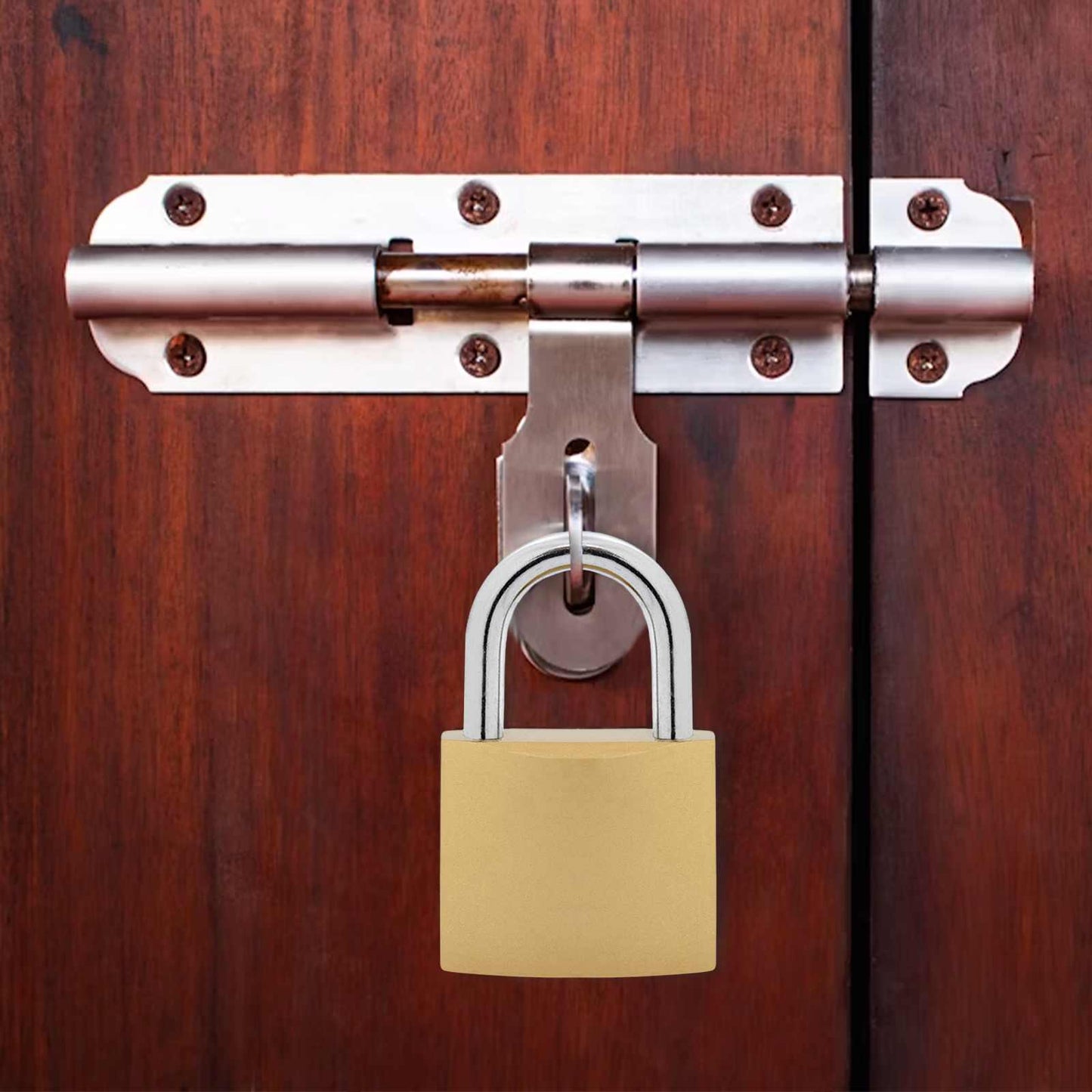 U Lock con Chiavi 2 pcs Ottone Ferro | homemem39