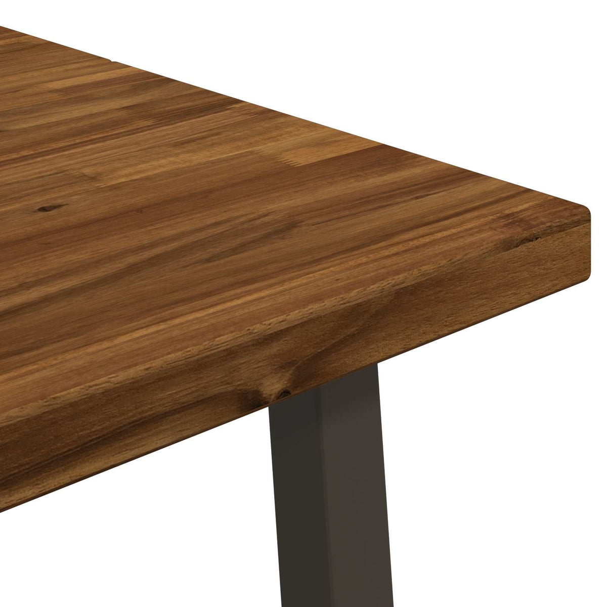 Tavolo da pranzo quadrato 140 x 90 x 75 cm Naturale | homemem39