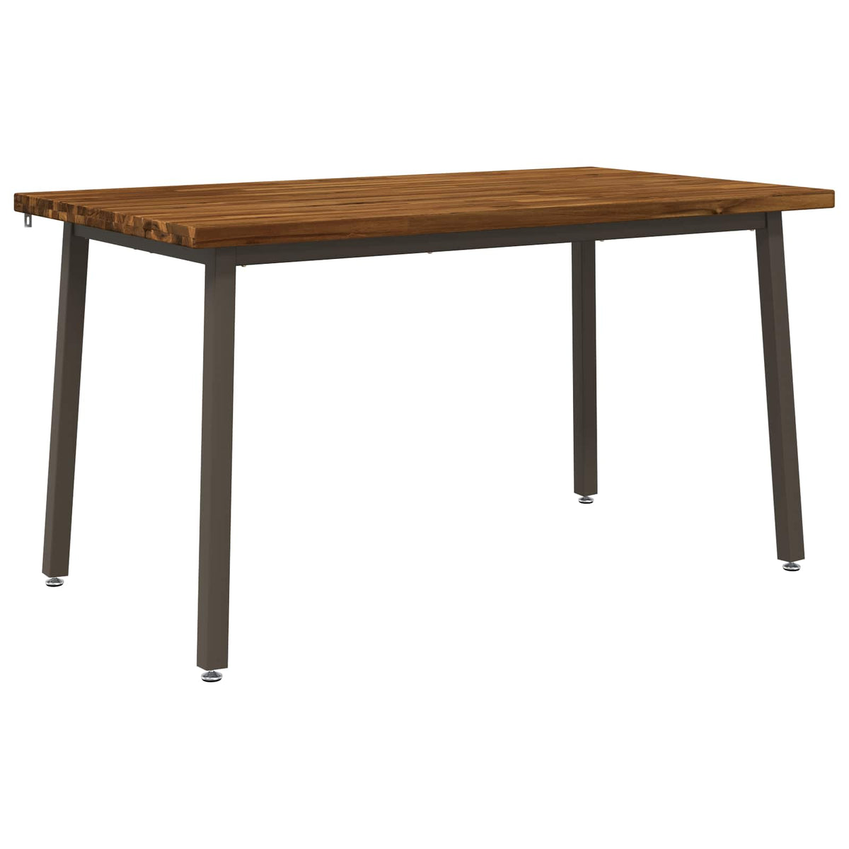 Tavolo da pranzo quadrato 140 x 90 x 75 cm Naturale