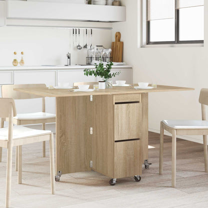 Tavolo da Pranzo 2 pcs 140 x 80 x 77 cm Legno ingegnerizzato
