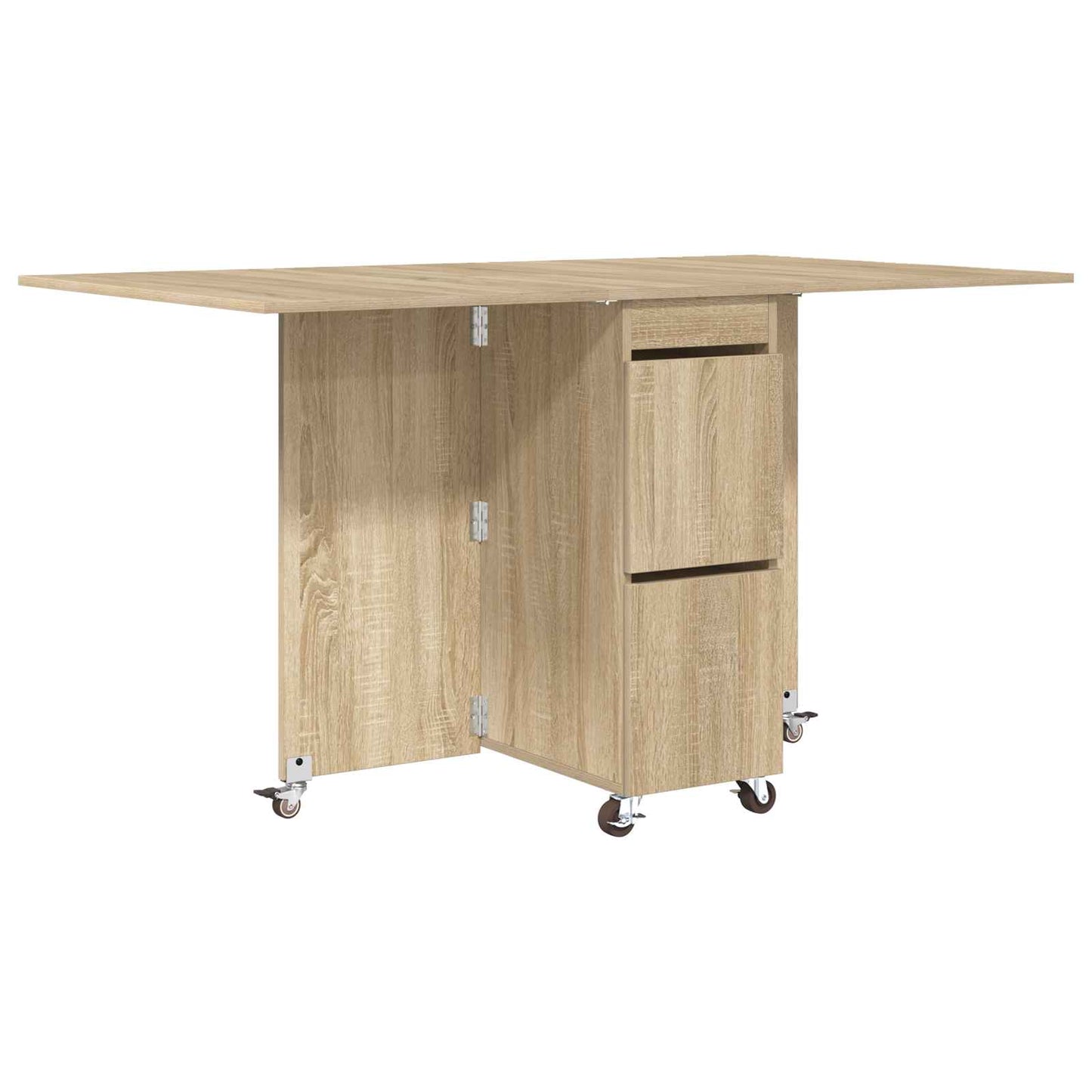 Tavolo da Pranzo 2 pcs 140 x 80 x 77 cm Legno ingegnerizzato