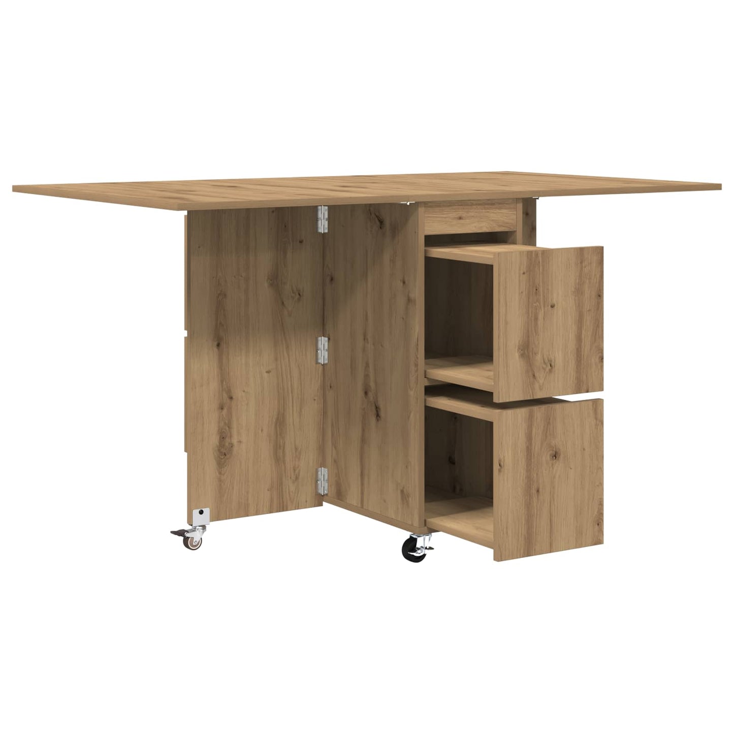 Tavolo da Pranzo 2 pcs 140 x 80 x 77 cm Legno ingegnerizzato