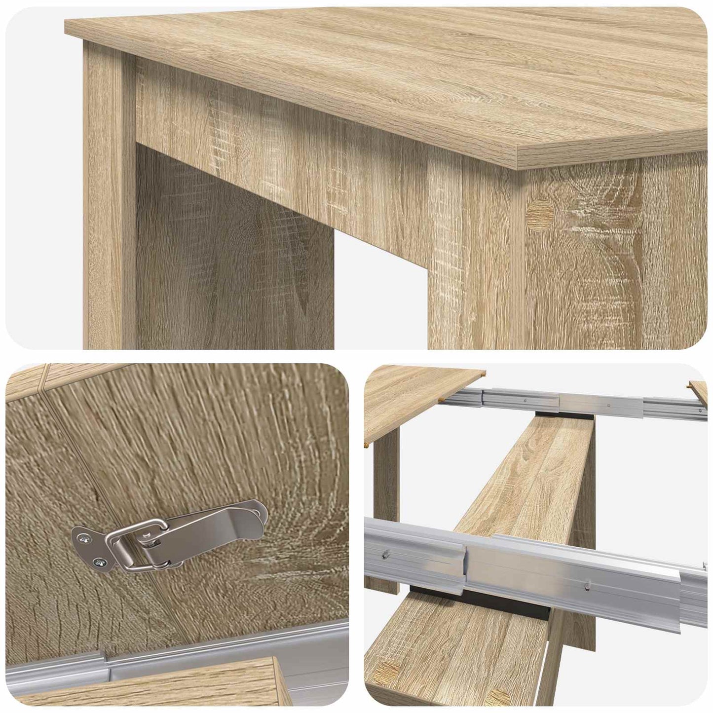 Tavolo da Pranzo 180 x 85 x 75 cm Legno ingegnerizzato | homemem39