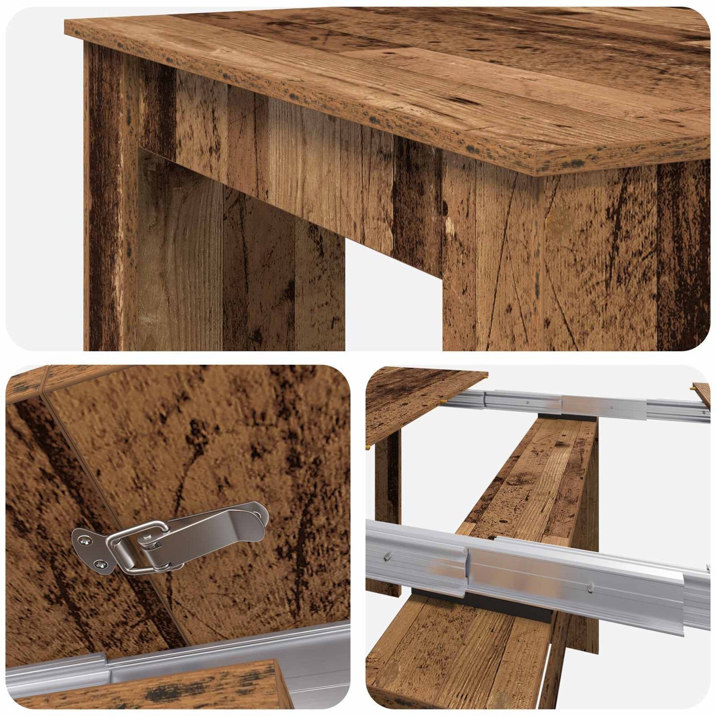 Tavolo da Pranzo 180 x 85 x 75 cm Legno ingegnerizzato | homemem39
