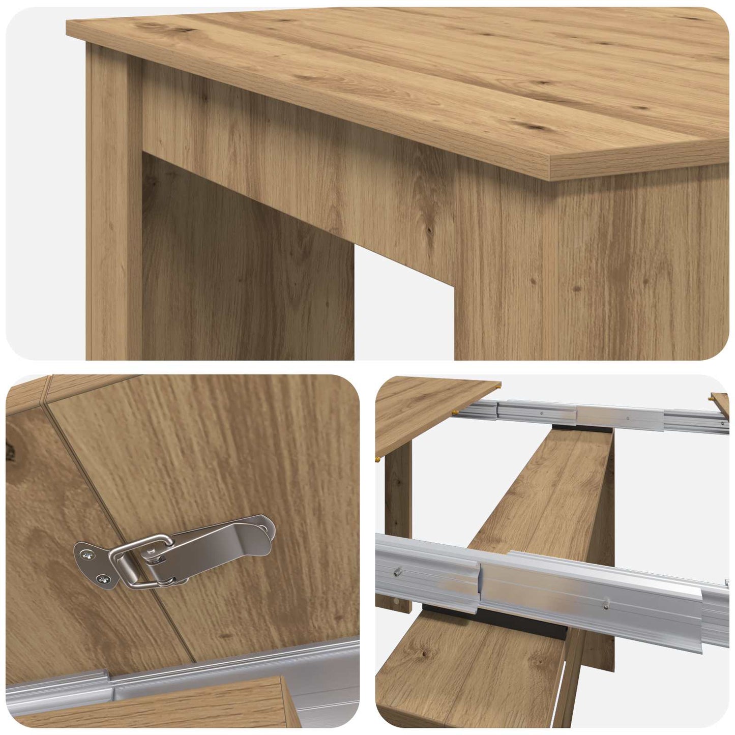 Tavolo da Pranzo 180 x 85 x 75 cm Legno ingegnerizzato
