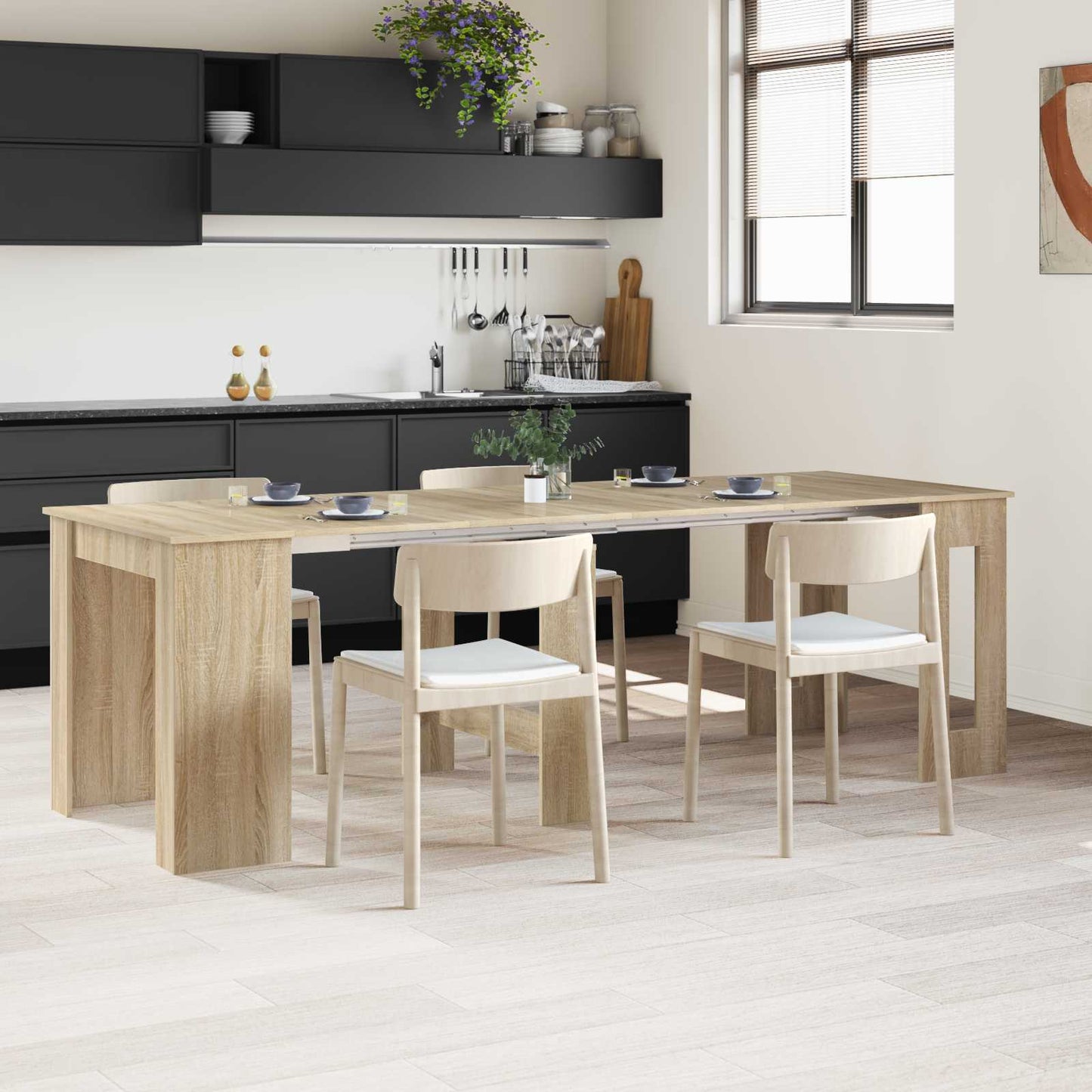 Tavolo da Pranzo 240 x 85 x 75 cm Legno ingegnerizzato | homemem39
