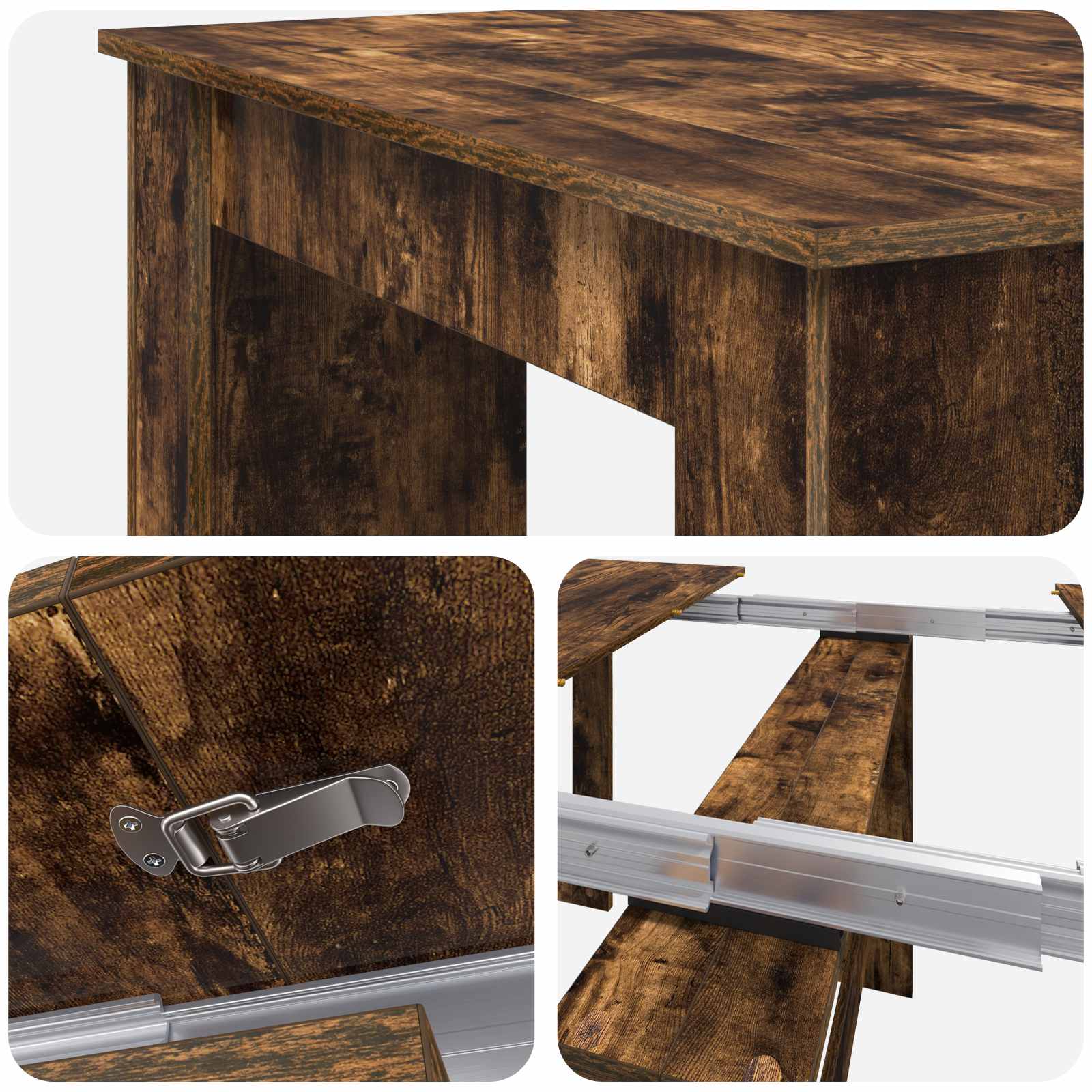 Tavolo da Pranzo 240 x 85 x 75 cm Legno ingegnerizzato | homemem39