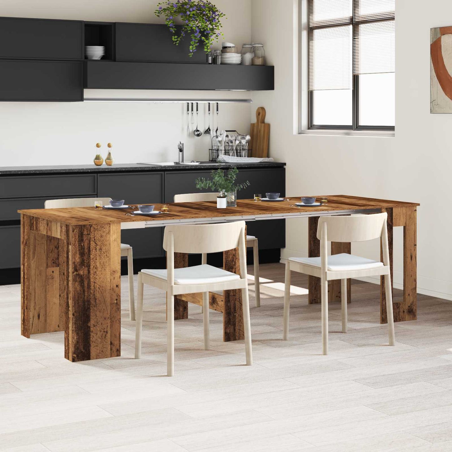 Tavolo da Pranzo 240 x 85 x 75 cm Legno ingegnerizzato | homemem39