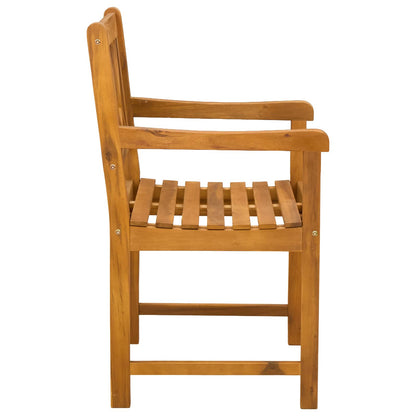 Sedie da giardino 6 pcs Naturale Legno di Acacia Massello | homemem39