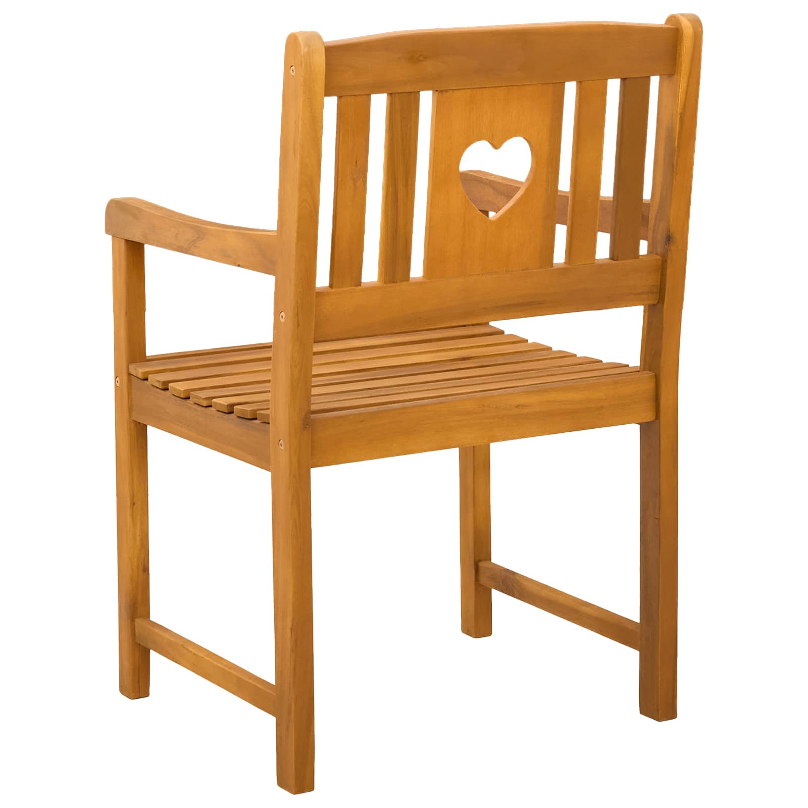 Sedie da giardino 8 pcs Naturale Legno di Acacia Massello | homemem39