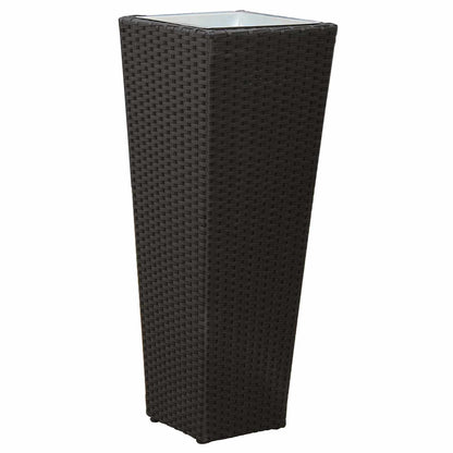 Set da esterno 3 pcs Nero Metallo