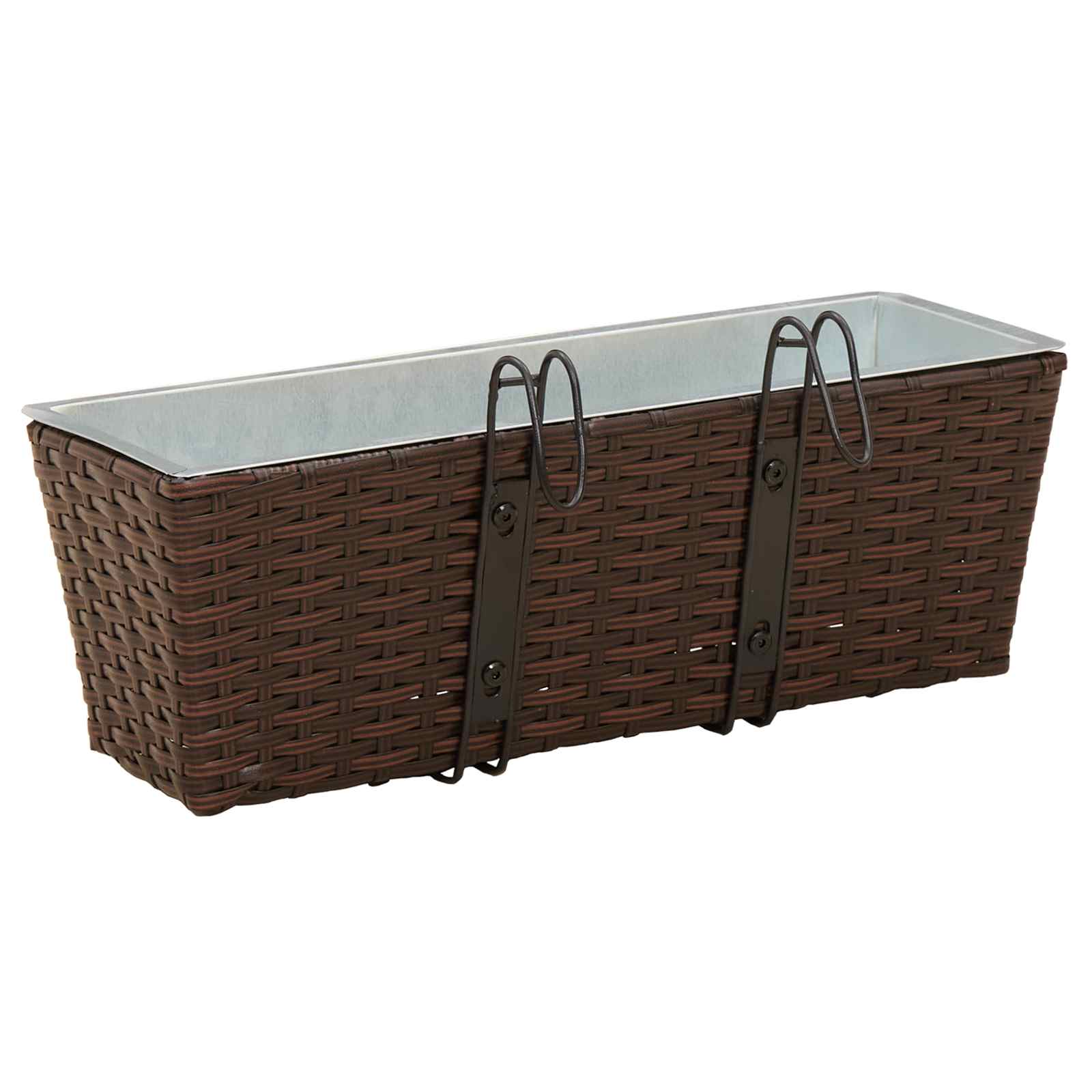 Ringhiera 2 pcs 50 x 17 x 17 cm Metallo | homemem39