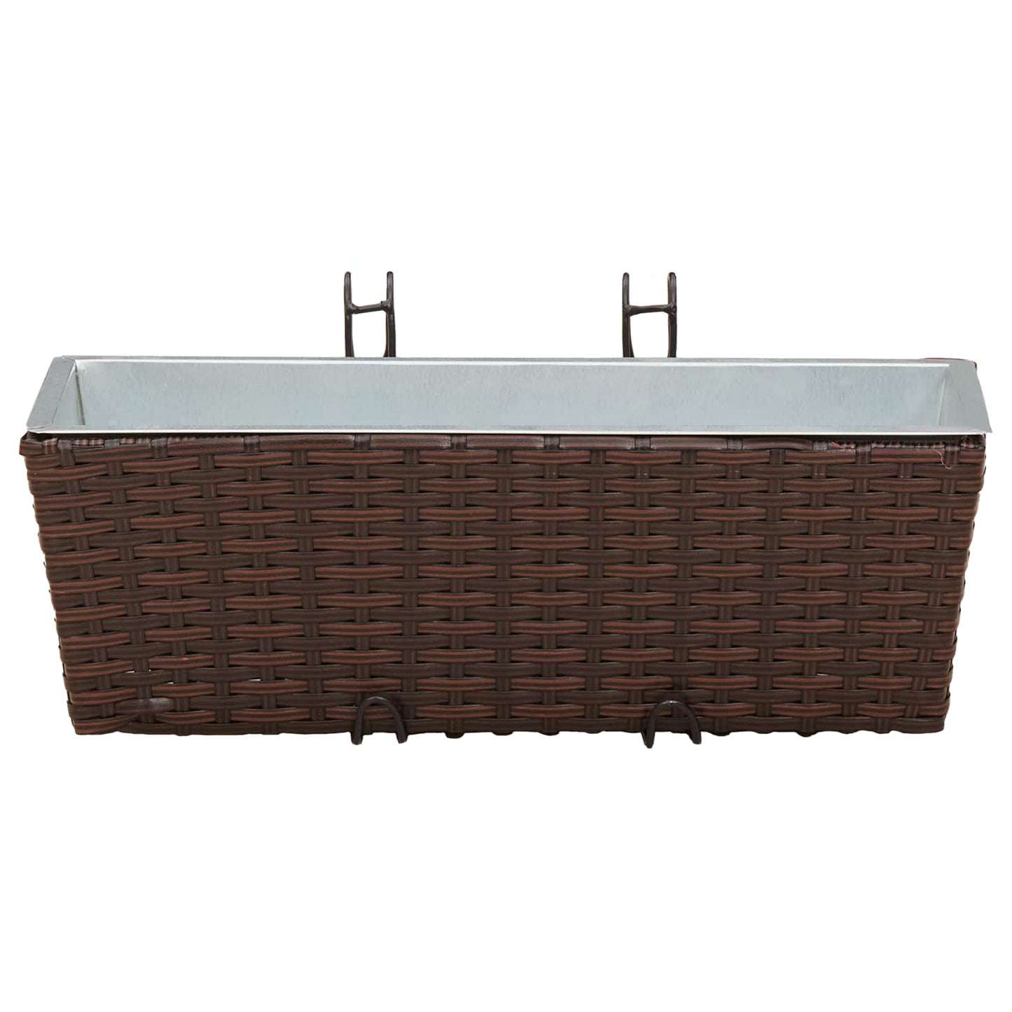 Ringhiera 2 pcs 50 x 17 x 17 cm Metallo | homemem39