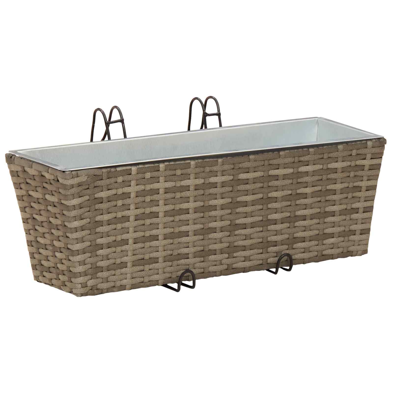 Ringhiera 2 pcs 50 x 17 x 17 cm Metallo | homemem39