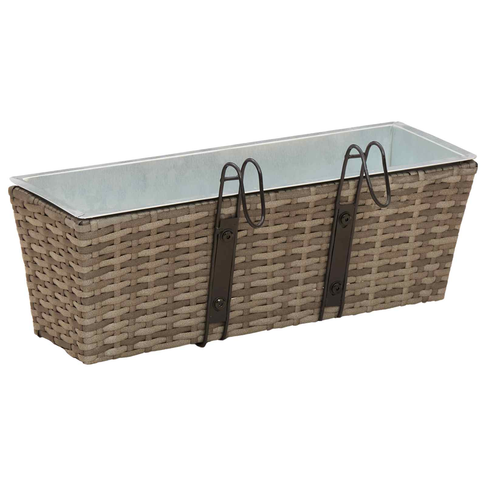 Ringhiera 2 pcs 50 x 17 x 17 cm Metallo | homemem39