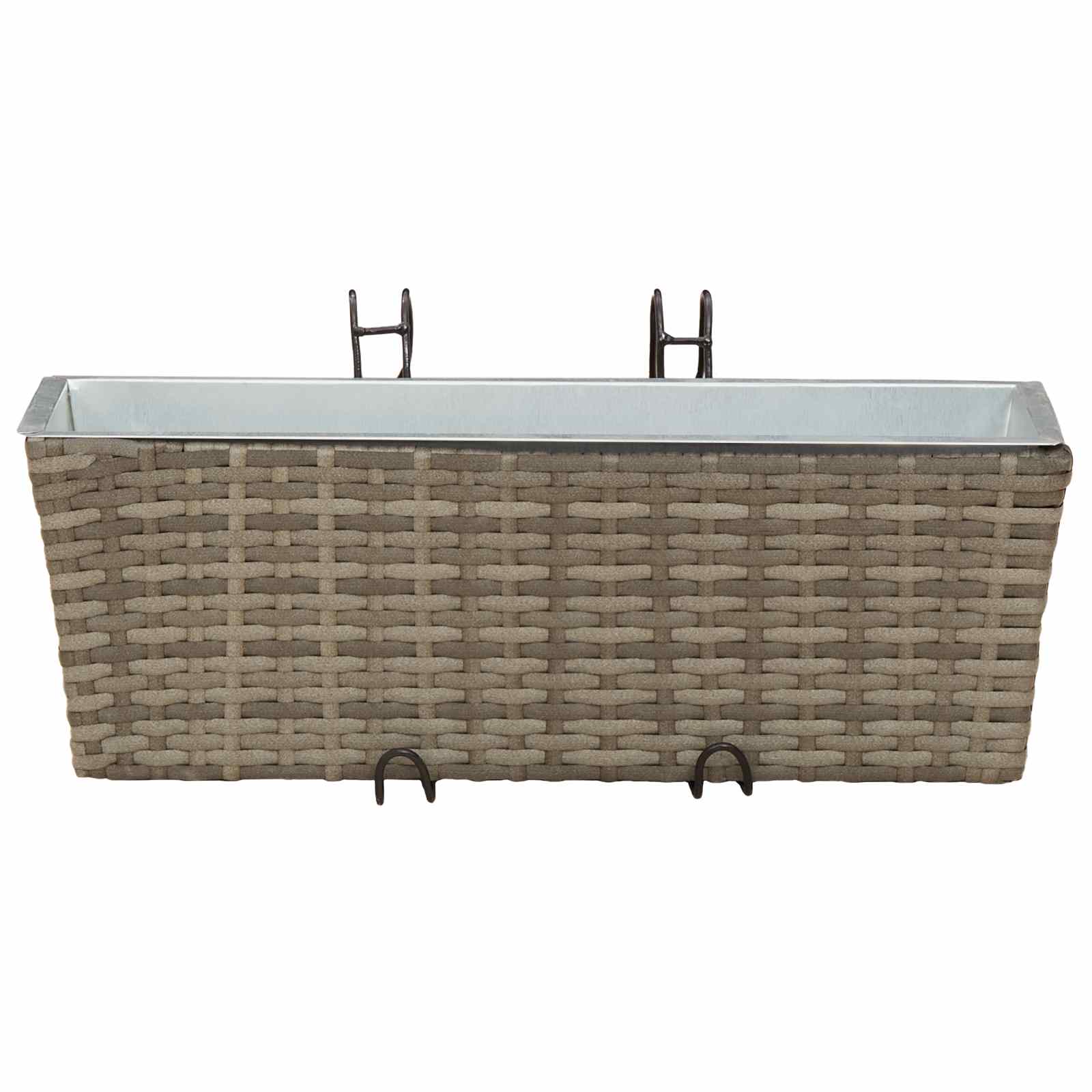 Ringhiera 2 pcs 50 x 17 x 17 cm Metallo | homemem39