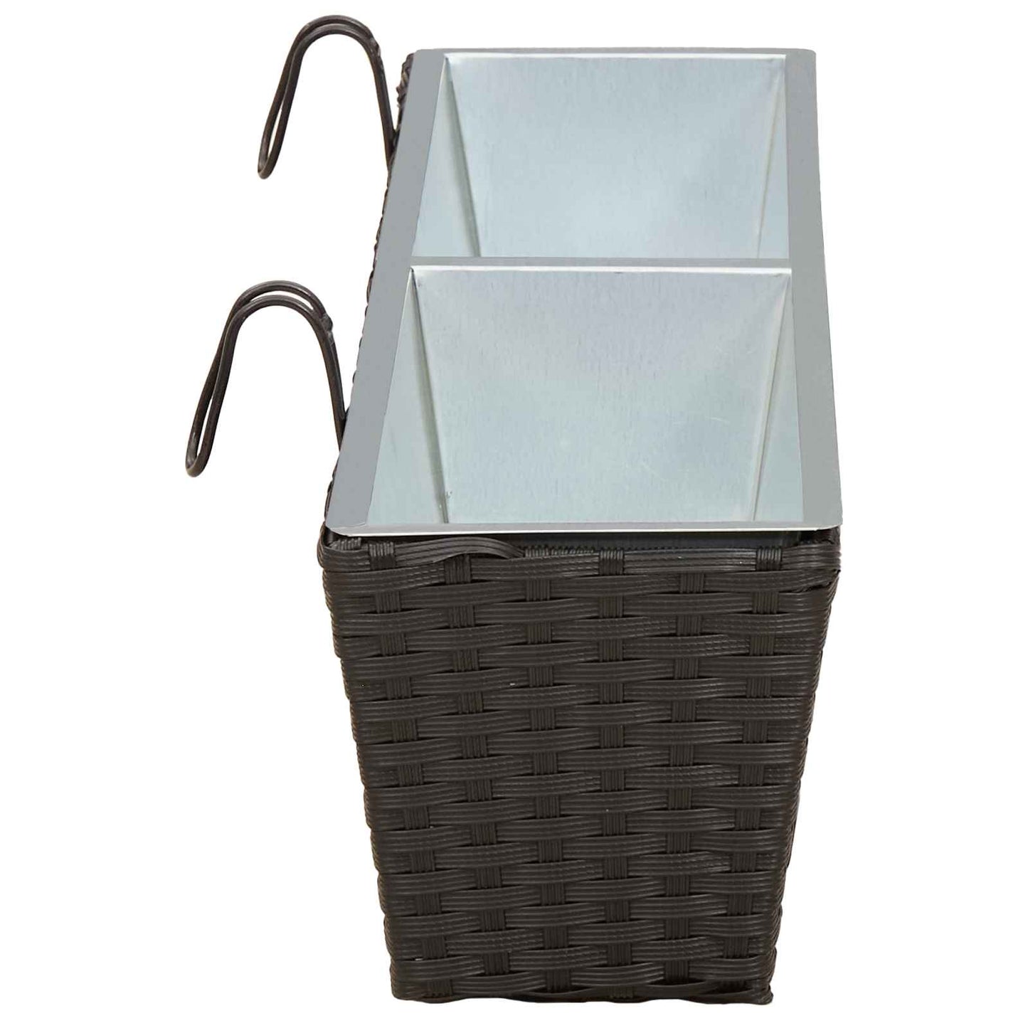 Ringhiera 2 pcs 80 x 17 x 17 cm Metallo | homemem39
