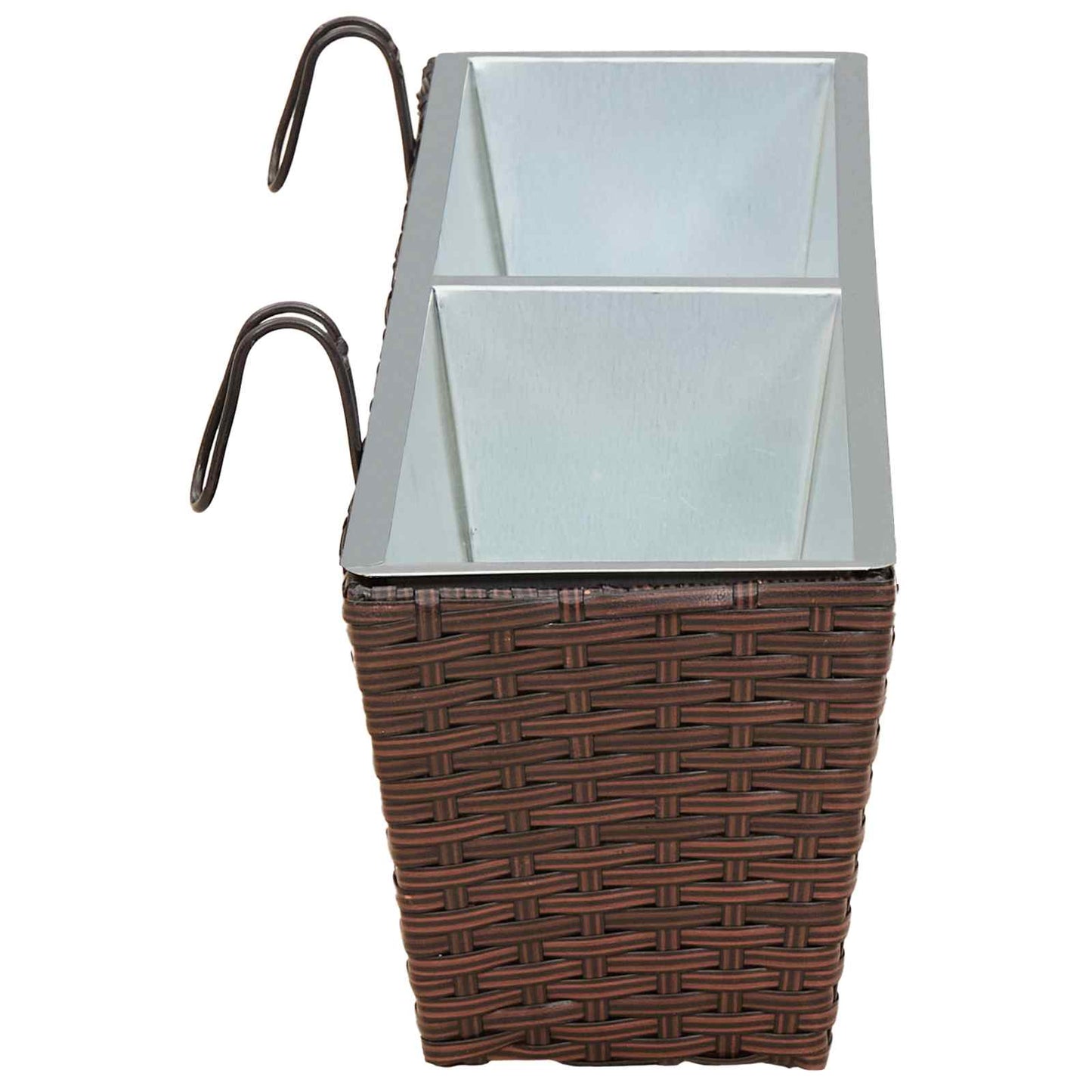 Ringhiera 2 pcs 80 x 17 x 17 cm Metallo | homemem39