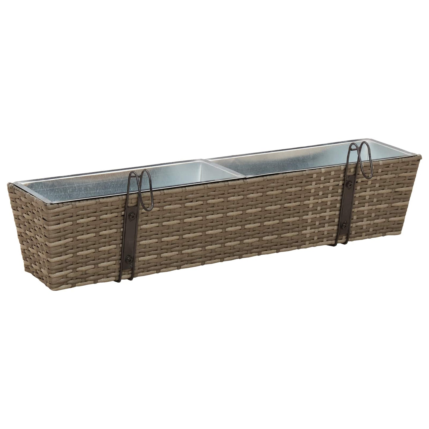 Ringhiera 2 pcs 80 x 17 x 17 cm Metallo | homemem39