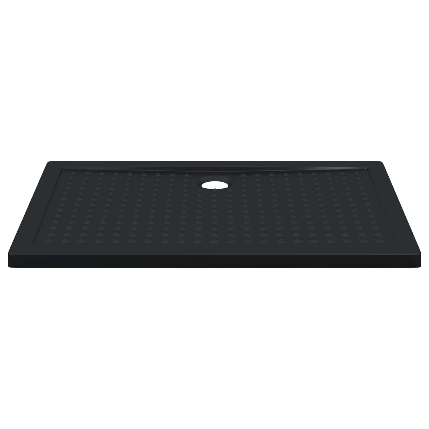 Vassoio base doccia con punti Nero 120 x 80 x 4 cm ABS | homemem39