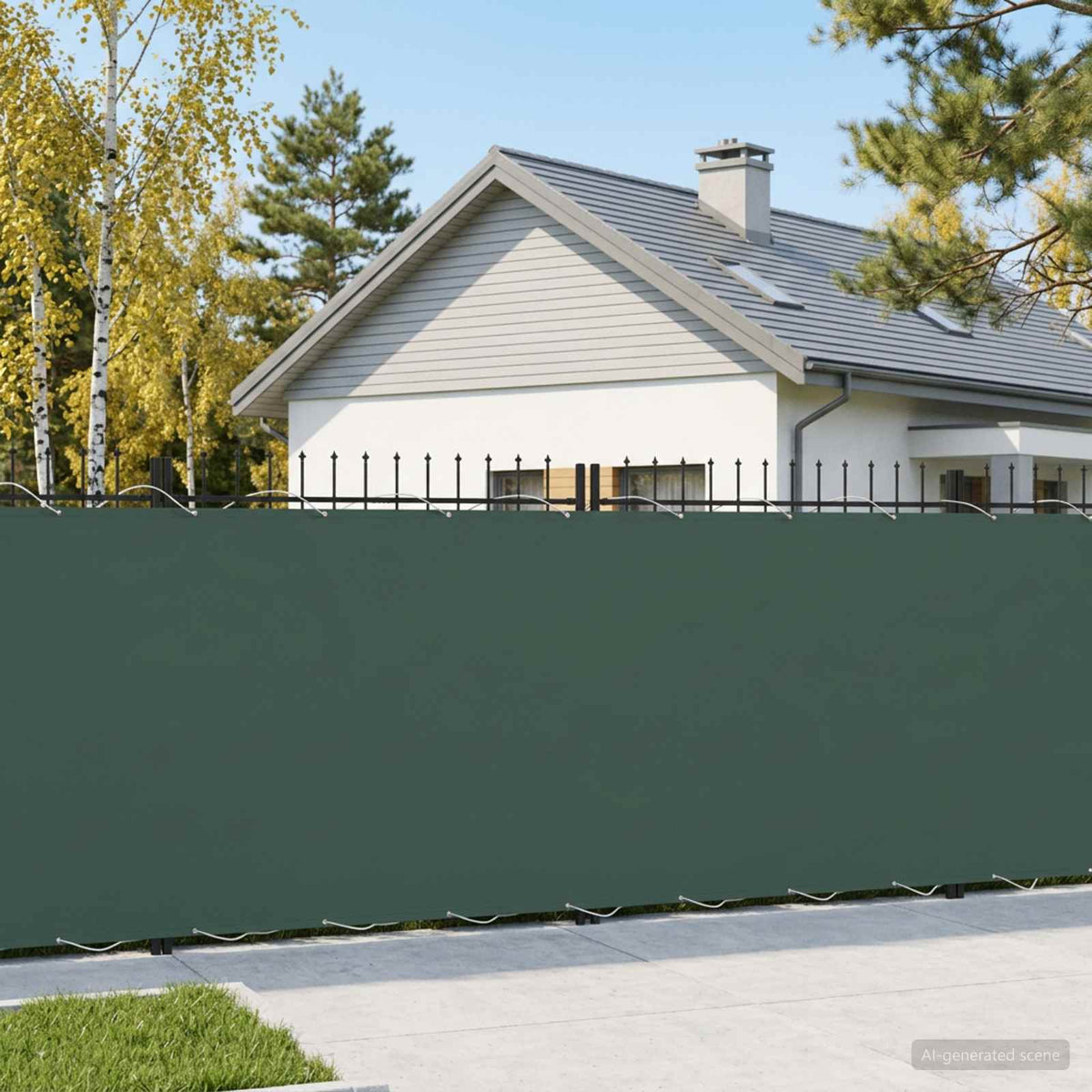 Schermo di Privacy per Balcone 180 x 500 cm Polyester