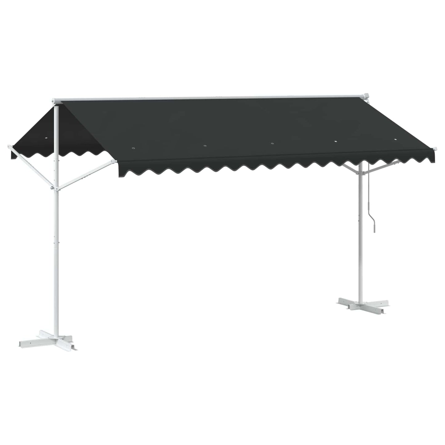 Tenda autoportante 4 × 3 m Poliestere Antracite | homemem39