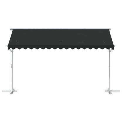 Tenda autoportante 4 × 3 m Poliestere Antracite