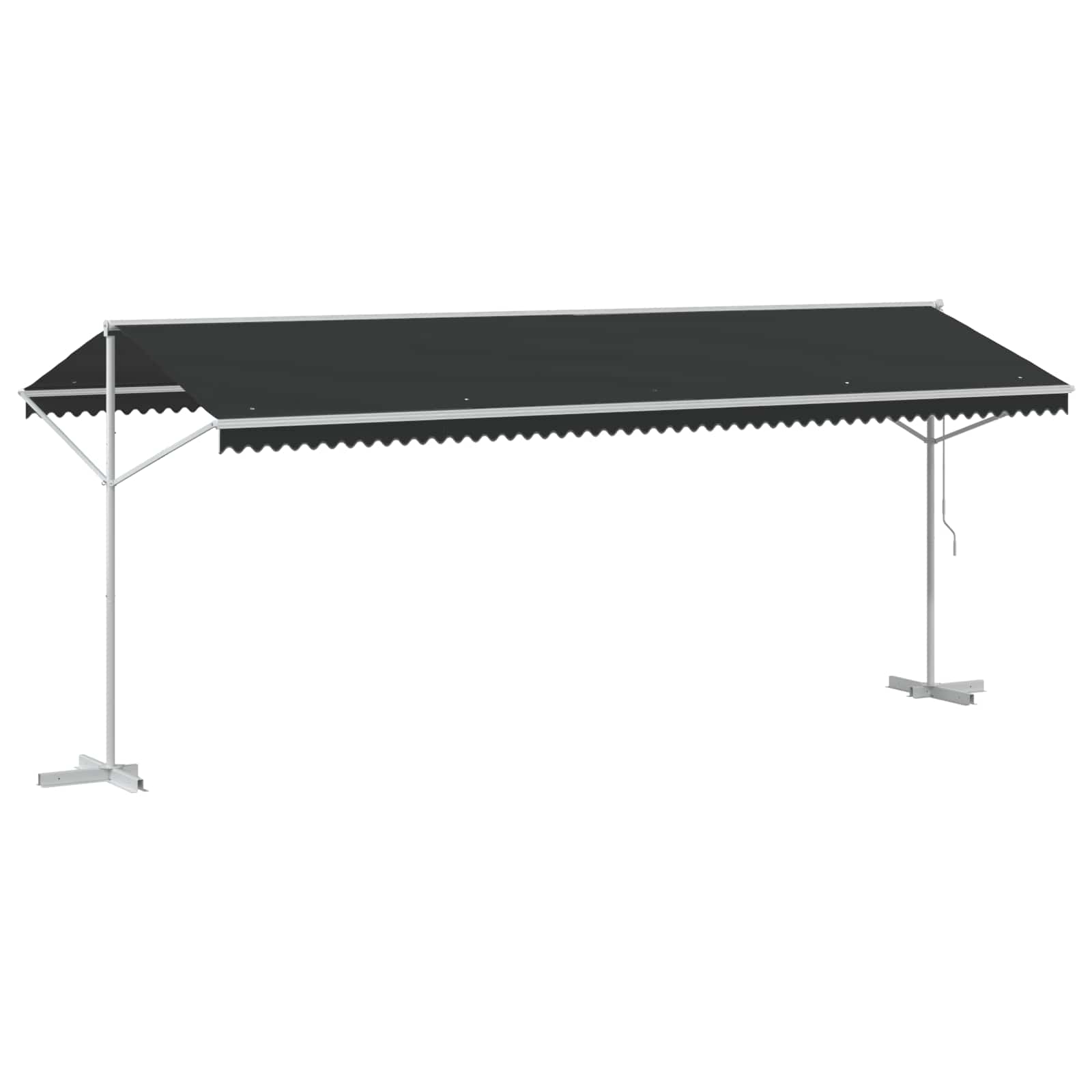 Tenda autoportante Antracite 6 x 3 m Poliestere | homemem39