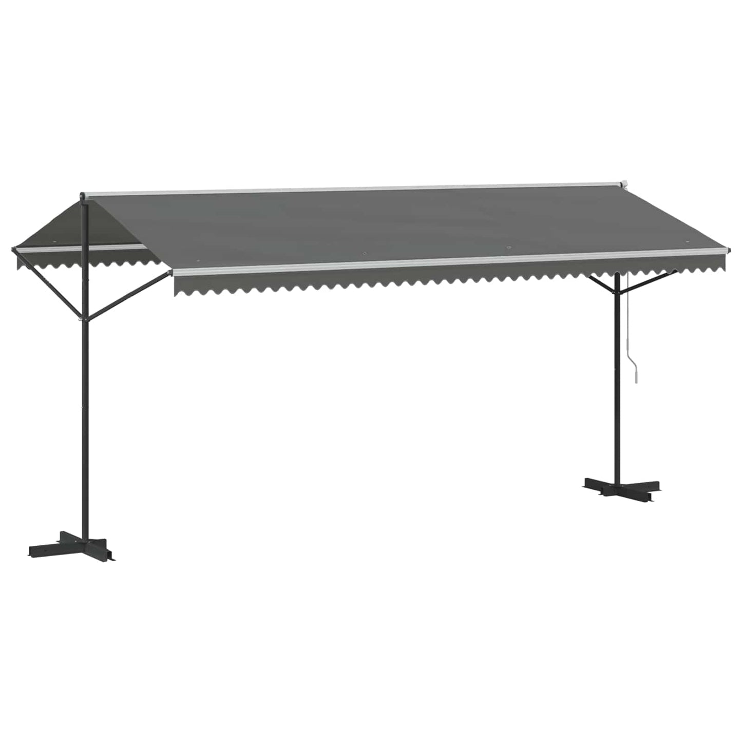 Tenda autoportante Grigio 5 x 3 m Poliestere | homemem39