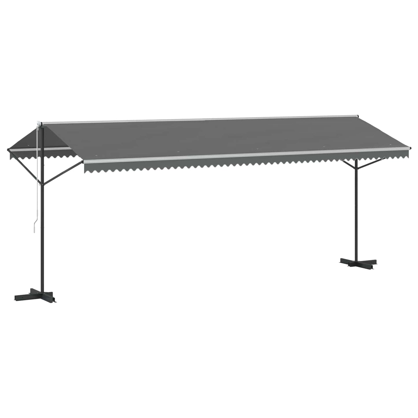 Tenda autoportante Grigio 6 x 3 m Poliestere | homemem39
