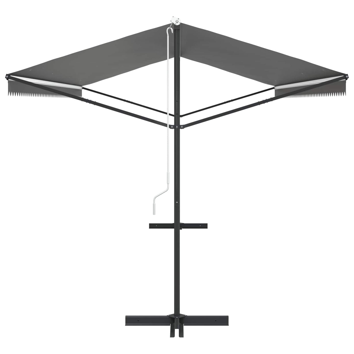 Tenda autoportante Grigio 6 x 3 m Poliestere | homemem39