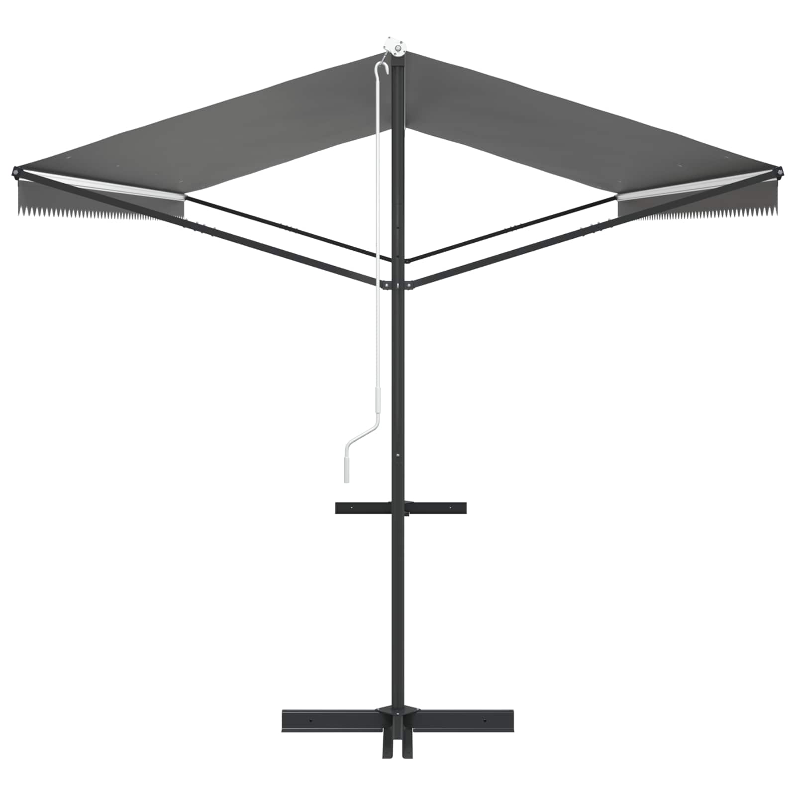 Tenda autoportante Grigio 6 x 3 m Poliestere | homemem39