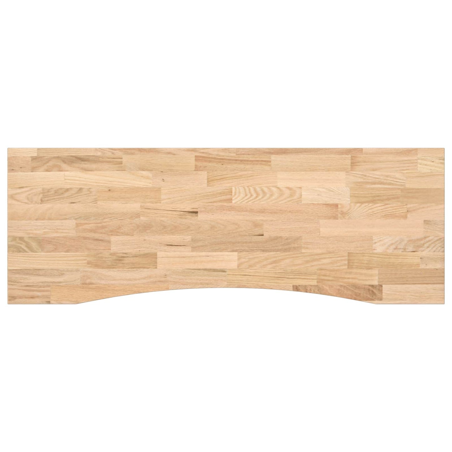 Scrivania Nero e naturale 140 x 60 cm Legno di Quercia Massello | homemem39