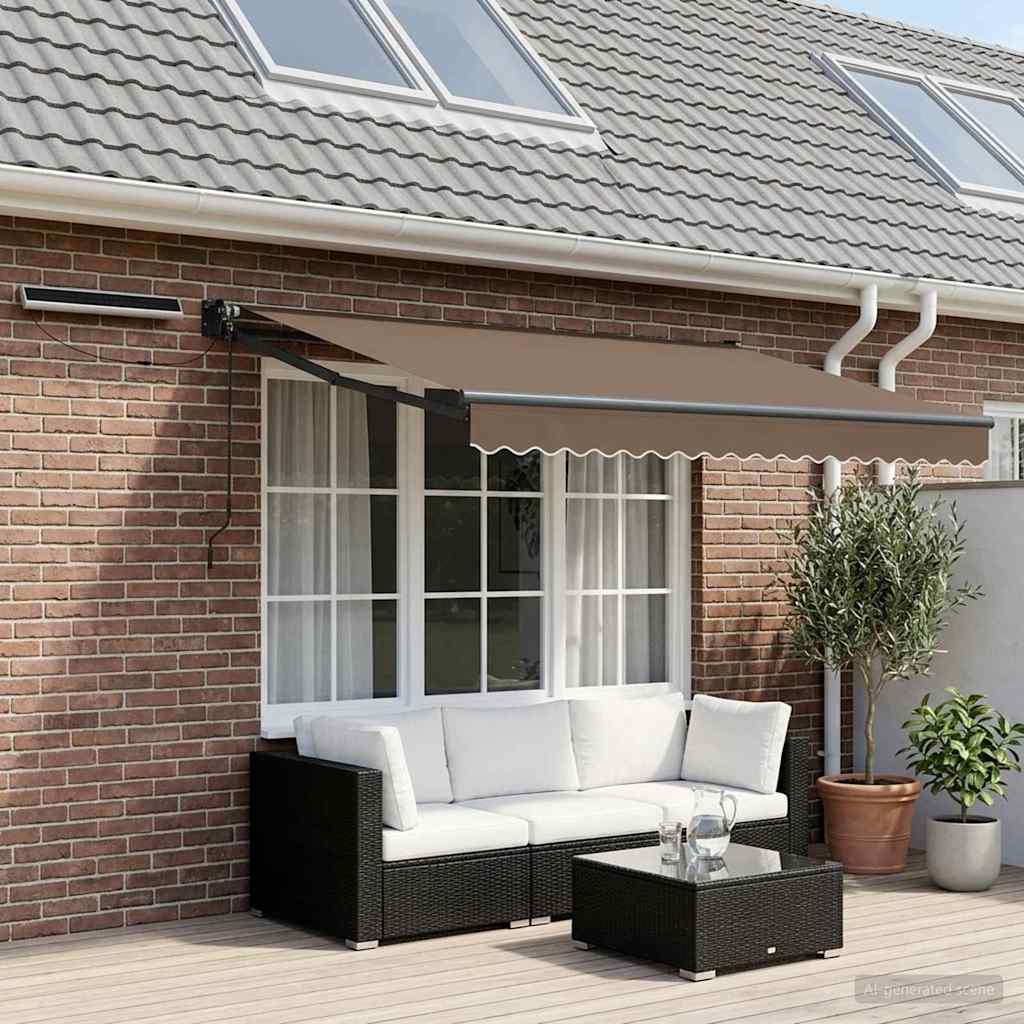 Tettuccio Elettrico Retrattile Tortora | homemem39