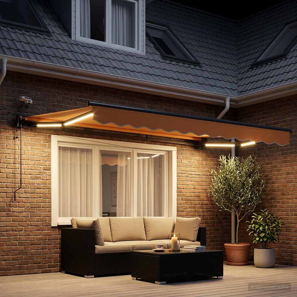 Tettuccio Elettrico Retrattile Sabbia 2,5 x 2 m | homemem39