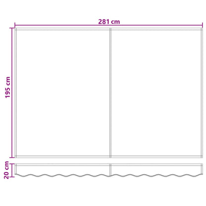 Tenda retrattile Tortora 3 x 2 m Poliestere e Alluminio | homemem39