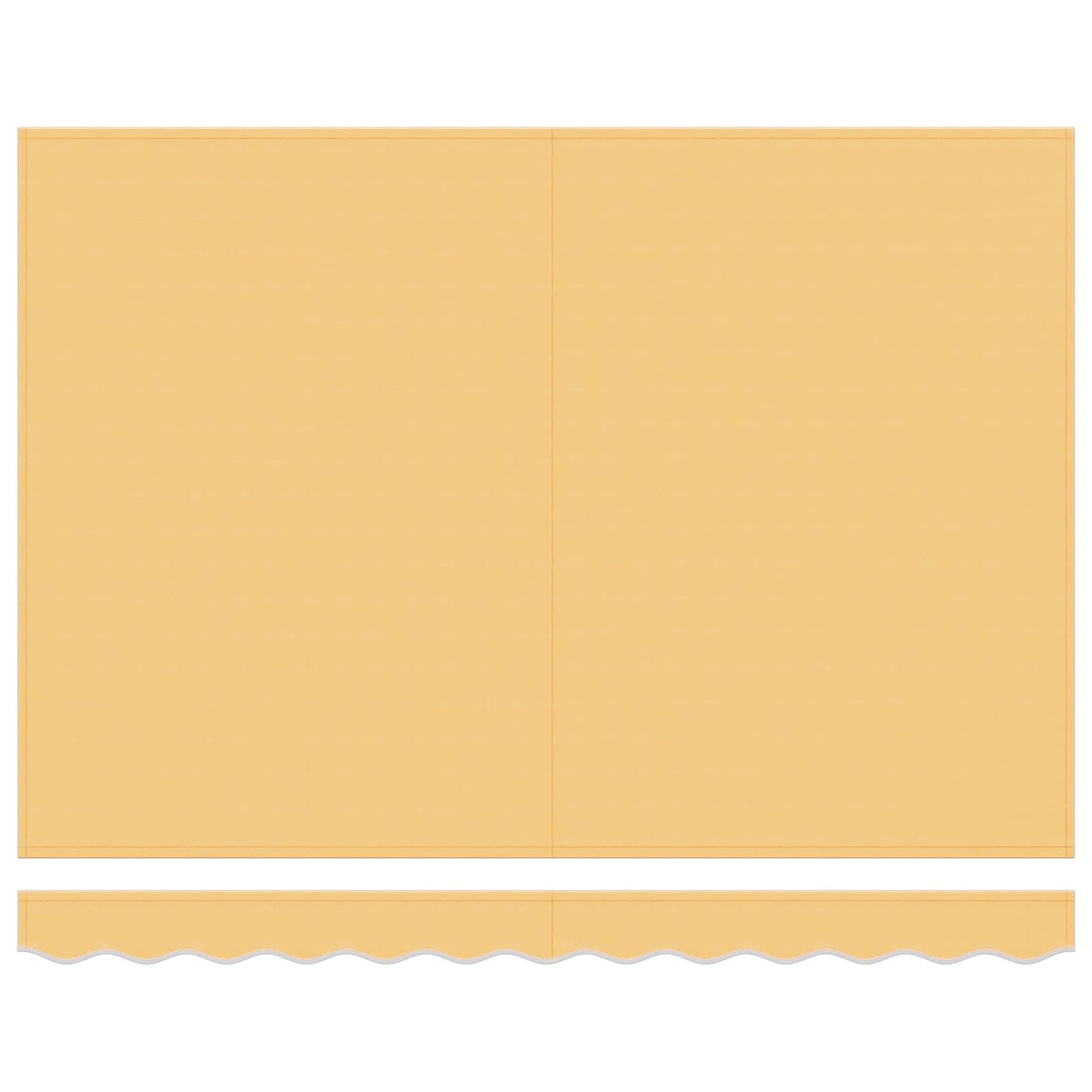 Tenda retrattile Sabbia 3,5 x 2 m Poliestere e Metallo