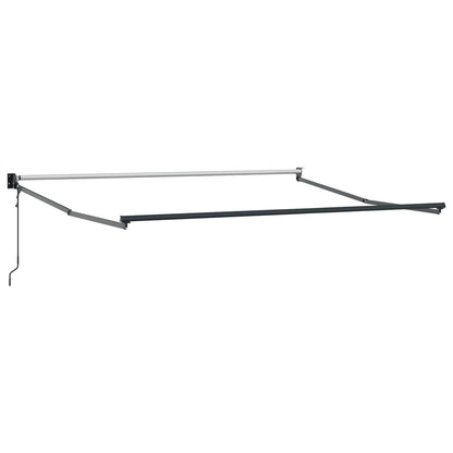 Tenda retrattile Tortora 3,5 x 2 m Poliestere e Metallo